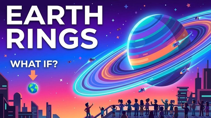 What If Earth Had Rings Like Saturn?