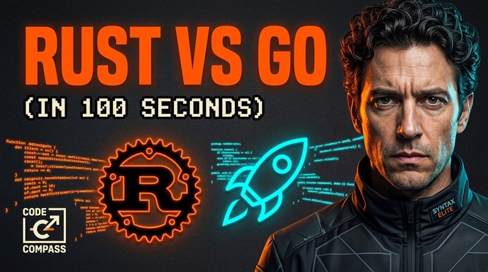 Rust vs Go in 100 Seconds